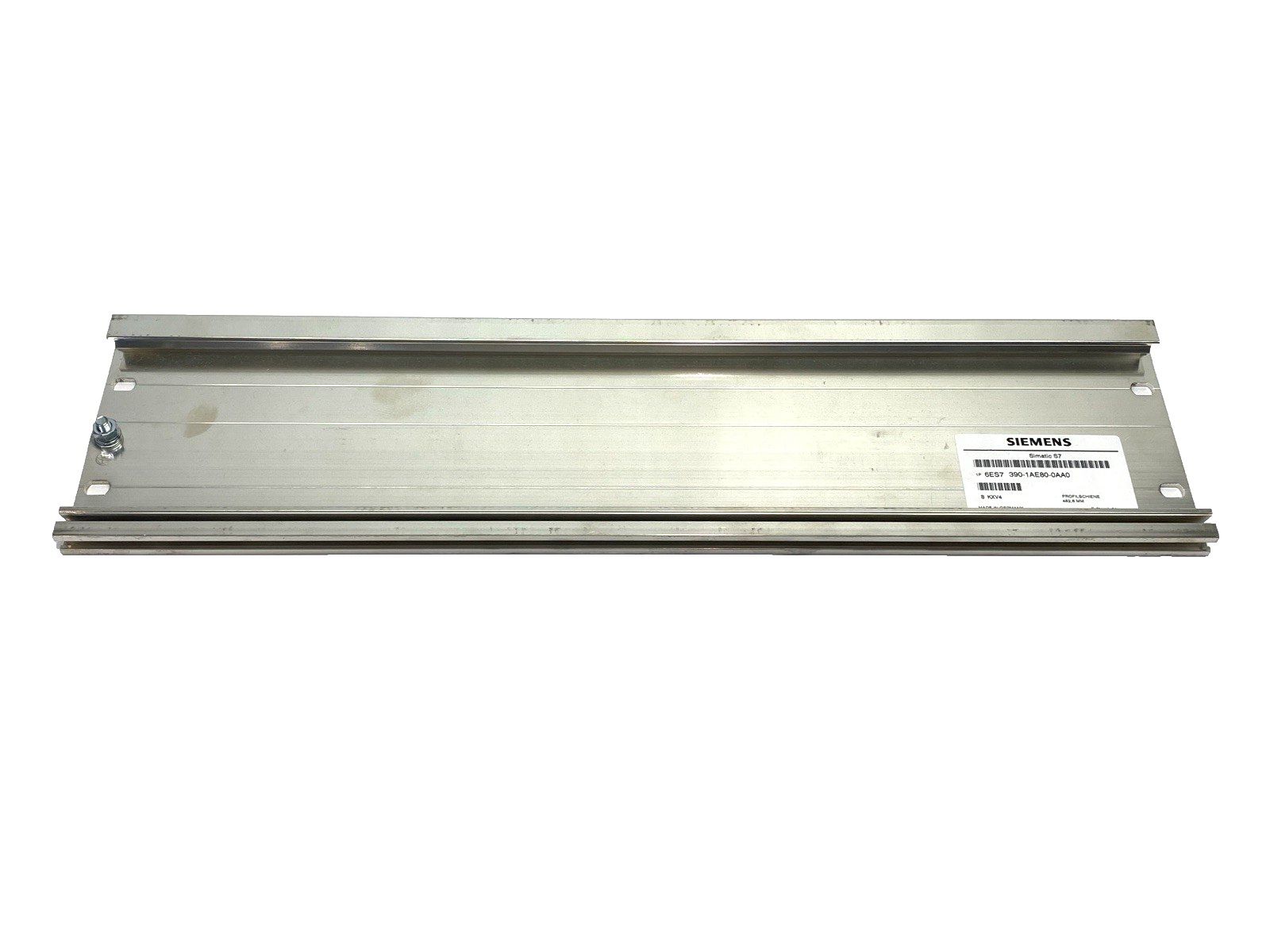 Siemens 6ES7390-1AE80-0AA0 SIMATIC Sectional Mounting Rail 482.6mm - Maverick Industrial Sales
