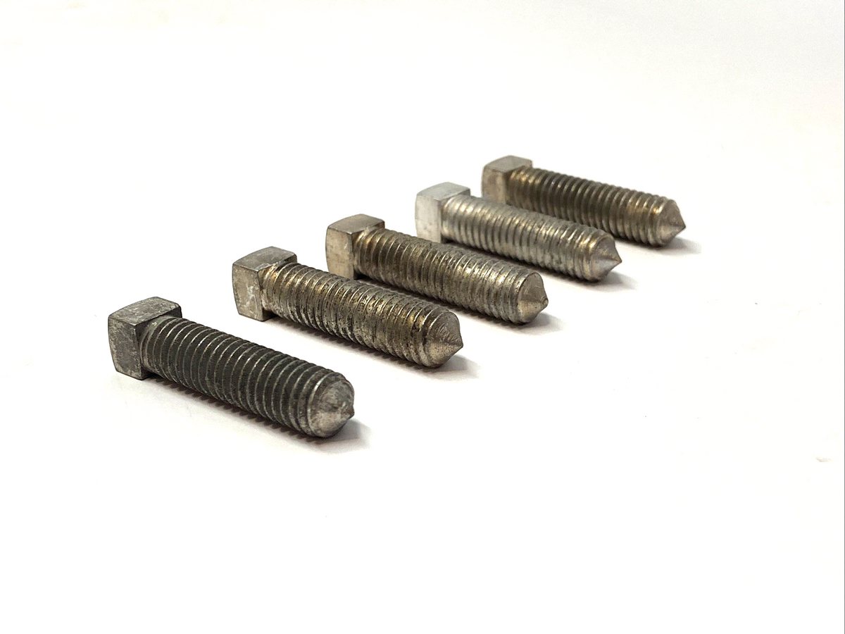Unistrut HCSS037150 Electro-Galvanized Cone Point Screw 3/8" x 1-1/2" PKG OF 5 - Maverick Industrial Sales