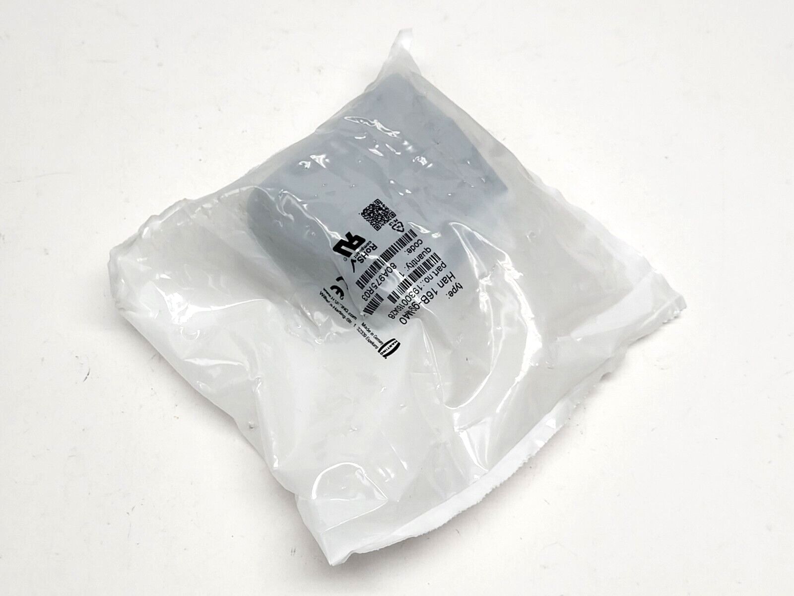 Harting 19300160428 Insert Housing Han B Hood Top Entry HC M40 - Maverick Industrial Sales