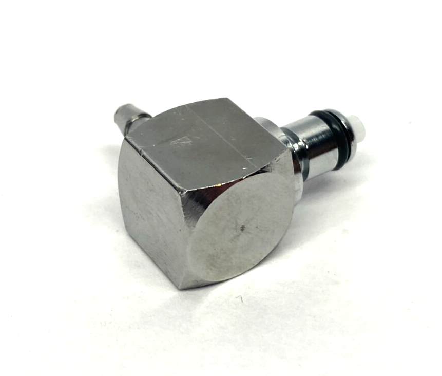 Colder Products MCD2302 Valved Elbow Hose Barb Coupling Insert 1/8" ID Hose - Maverick Industrial Sales