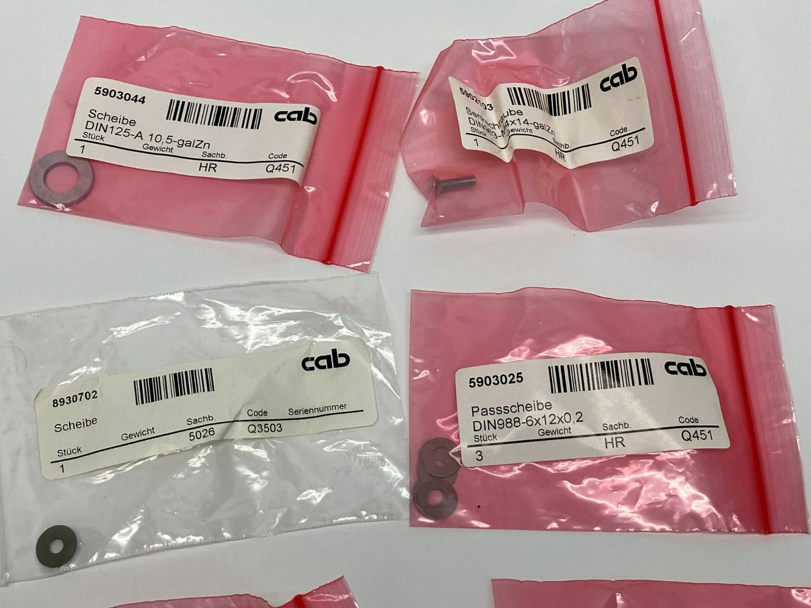 CAB Assorted Spare Hardware Lot for Maestro 2/2M PCB Separator - Maverick Industrial Sales