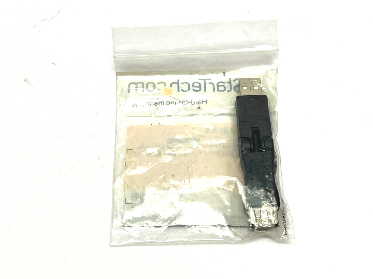 GCSWUSBAMAF | StarTech Rotating/Swivel USB A Cable Adapter M/F LOT OF 6 - New - Maverick Industrial Sales
