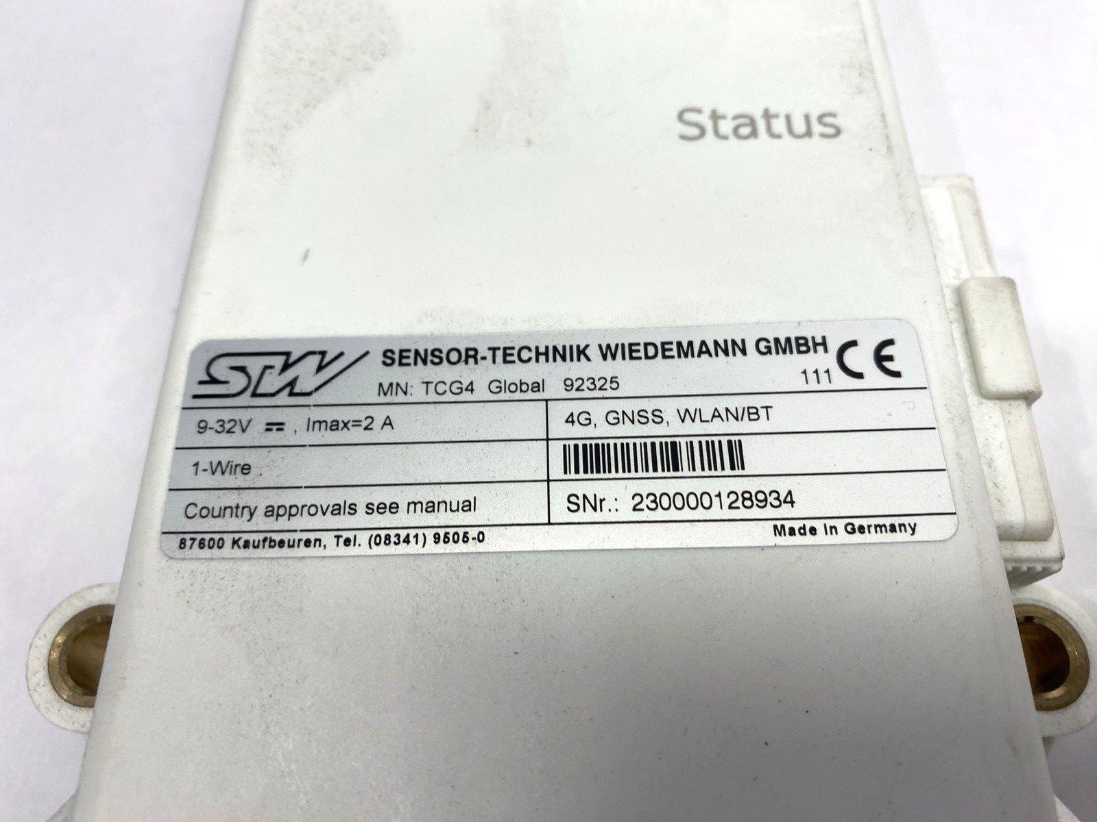Sensor-Technik Wiedemann TCG4 Data Module - Maverick Industrial Sales