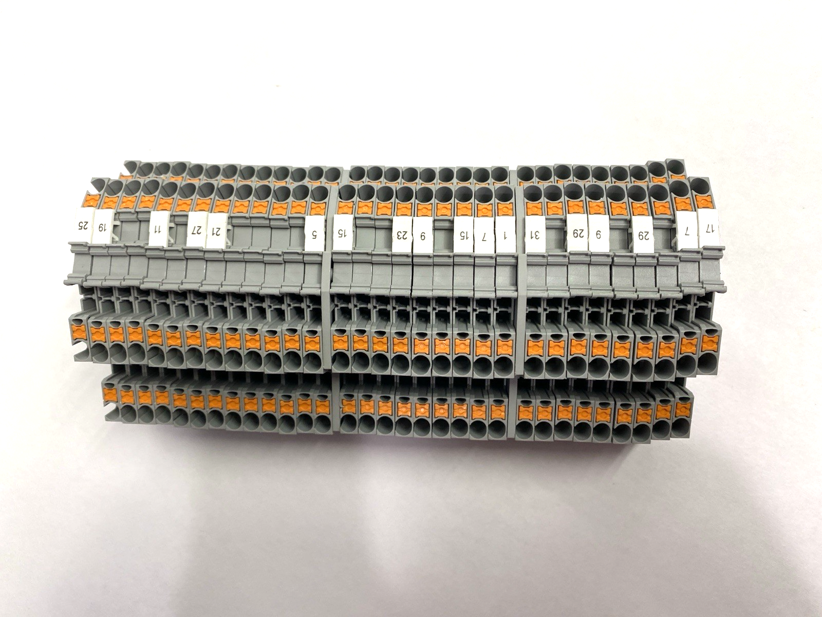 3210211 | Phoenix Contact PTTBS 2,5-PV Double-Level Terminal Block LOT OF 31 - Used - Maverick Industrial Sales