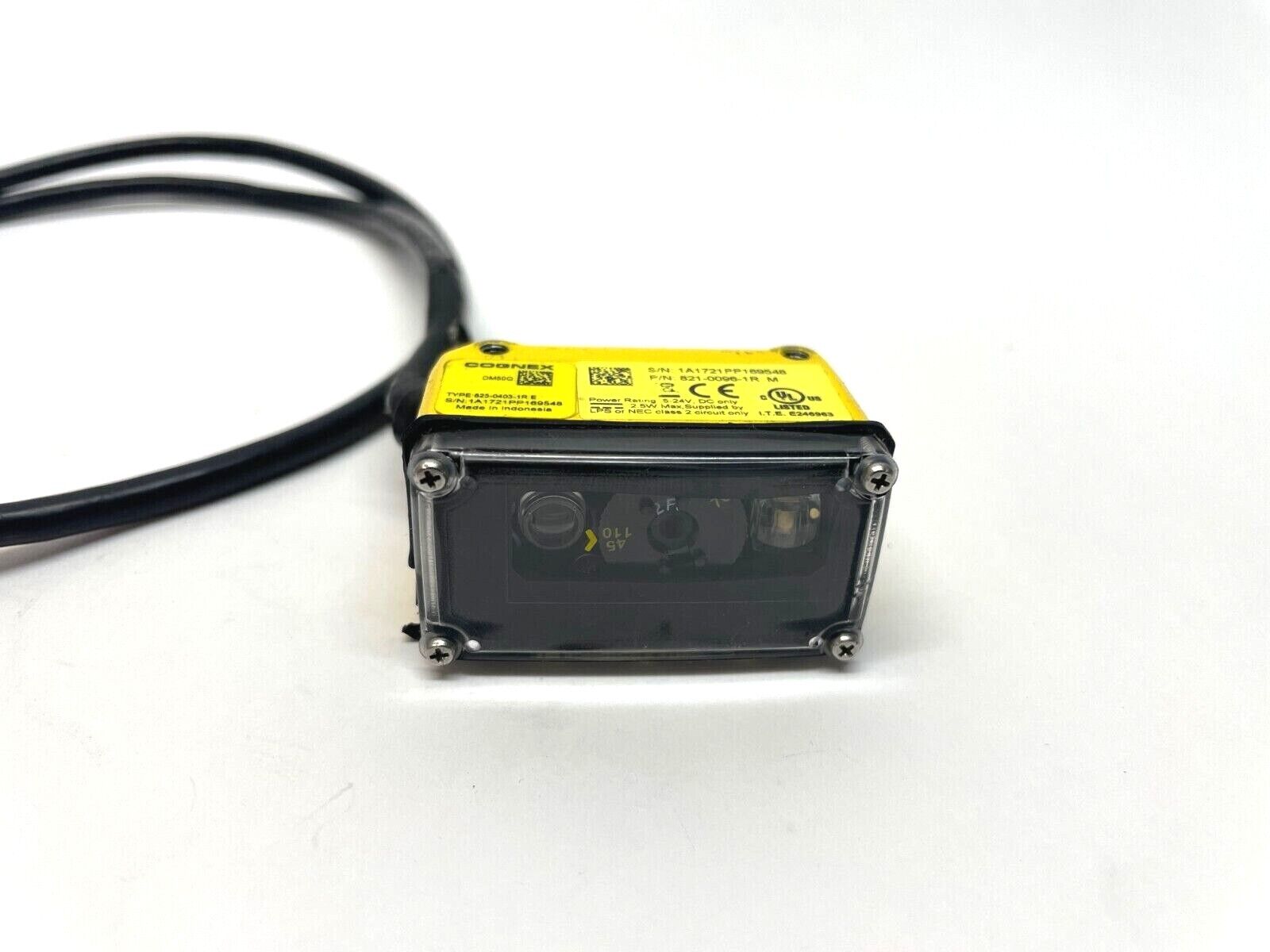 Cognex DM50Q Dataman Barcode Scanner Reader, 821-0096-1R M 825-0403-1R E - Maverick Industrial Sales