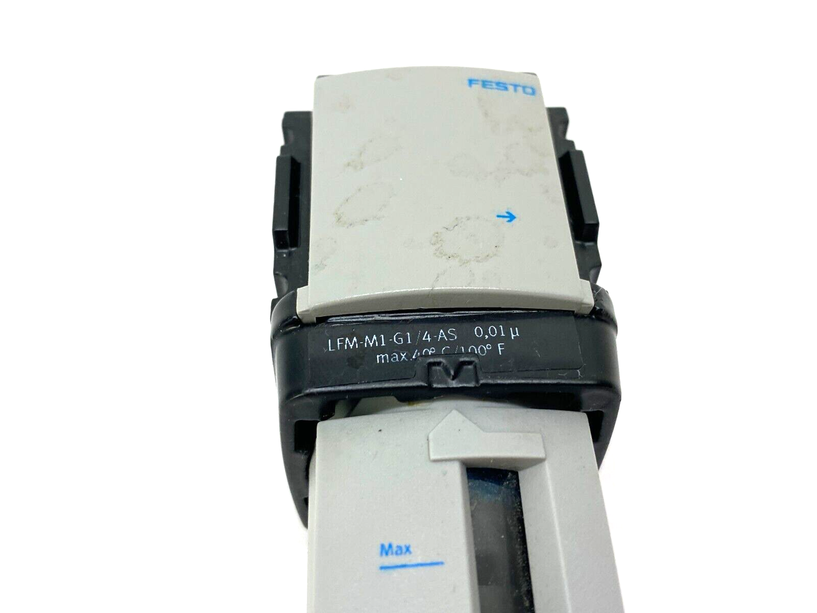 Festo LFM-M1-G1/4-AS Pneumatic Micro/Fine Filter 183770 - Maverick Industrial Sales