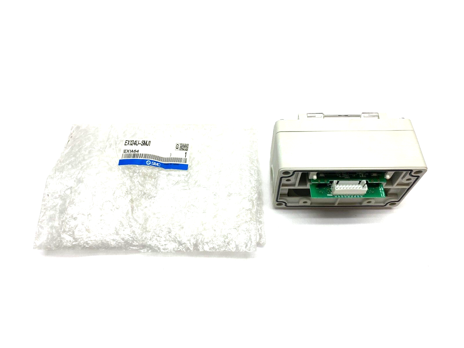 SMC EX124U-SMJ1 CC-Link Ver.1.10 Serial Interface Unit 0/16 IO SI Unit - Maverick Industrial Sales