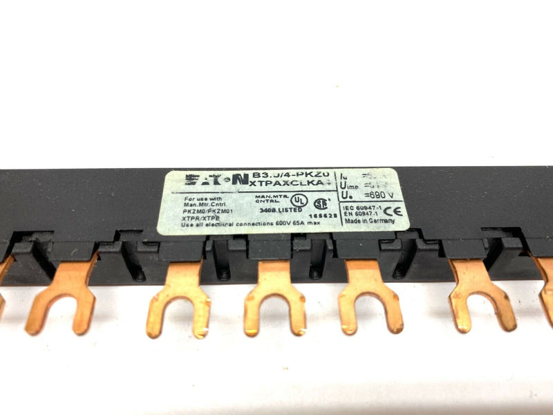 Eaton B3.0/4-PKZ0 XTPAXCLKA4 Commoning Link LOT OF 7 - Maverick Industrial Sales