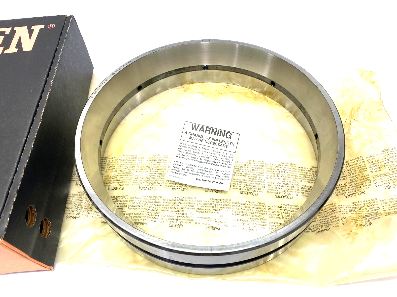 Timken 8520CD-20081 Tapered Roller Bearing, Double Cup, 12.875" OD, 3.25" Width - Maverick Industrial Sales