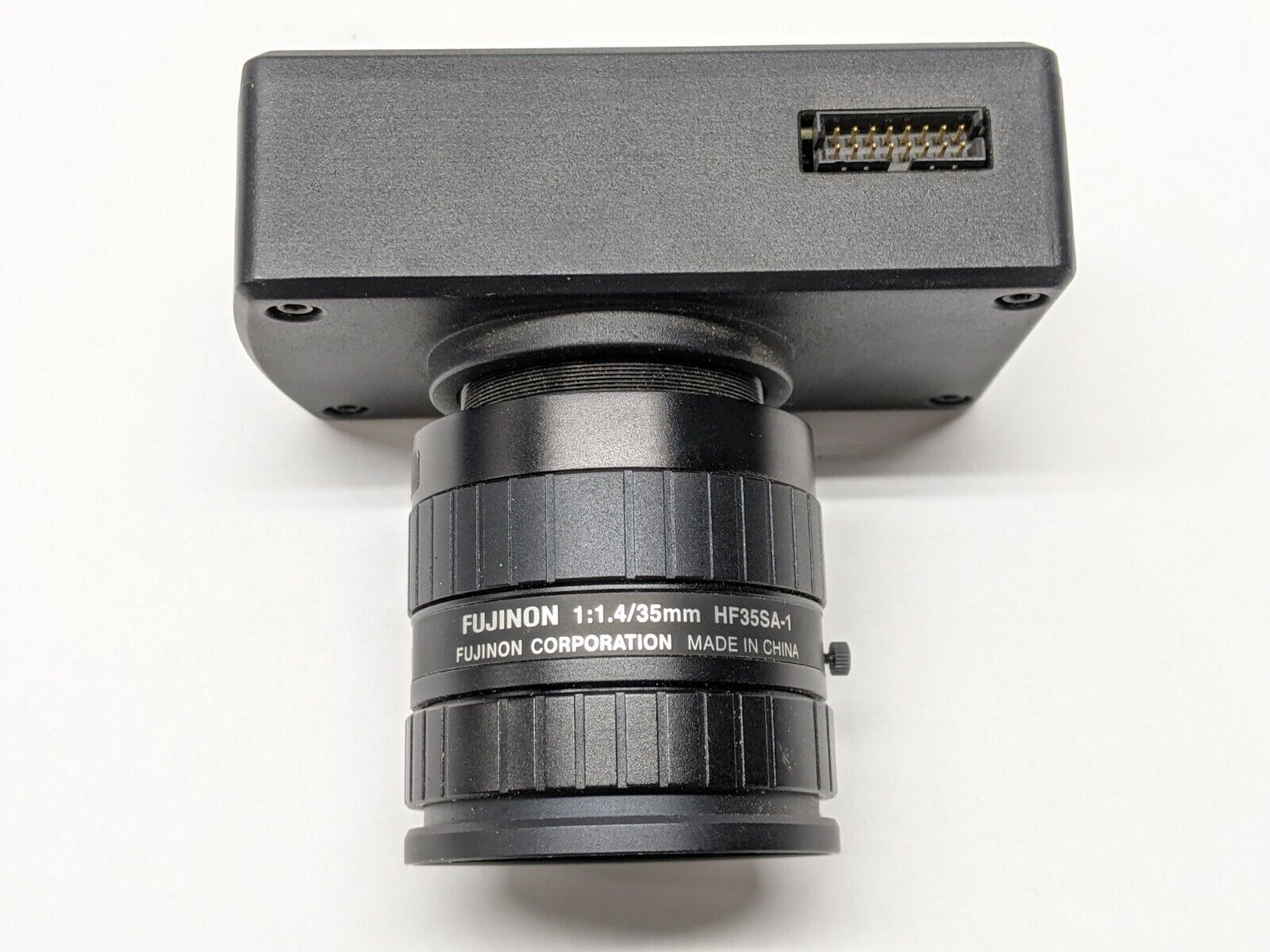 Lumenera LW575C Multi-Megapixel USB Camera w/ Fujinon HF35SA-1 Lens 1:1.4/35mm - Maverick Industrial Sales
