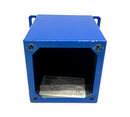 Saginaw SCE SCE-1PBXI Single Pushbutton Enclosure, 4"x4"x4.75" Blue, NO LID - Maverick Industrial Sales