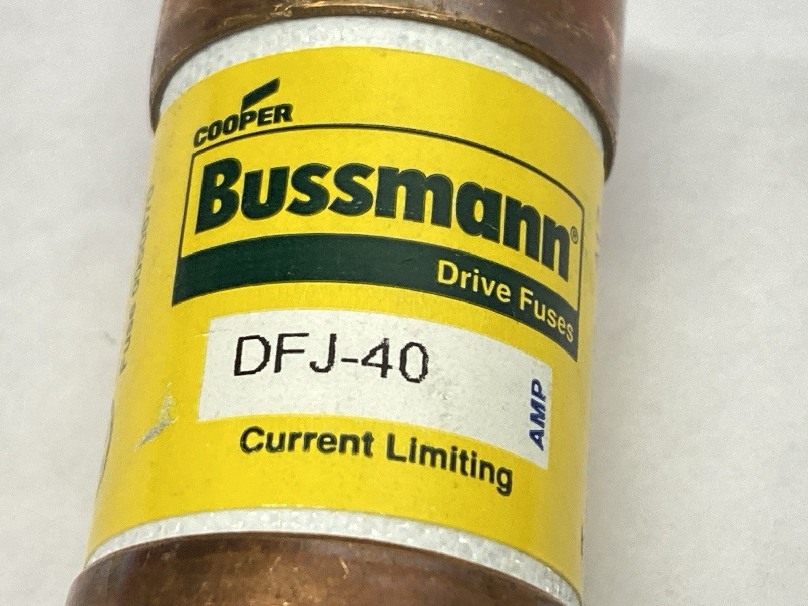 DFJ-40 | Cooper Bussmann Drive Fuse 40A 450VDC 600VAC LOT OF 2 - Used - Maverick Industrial Sales