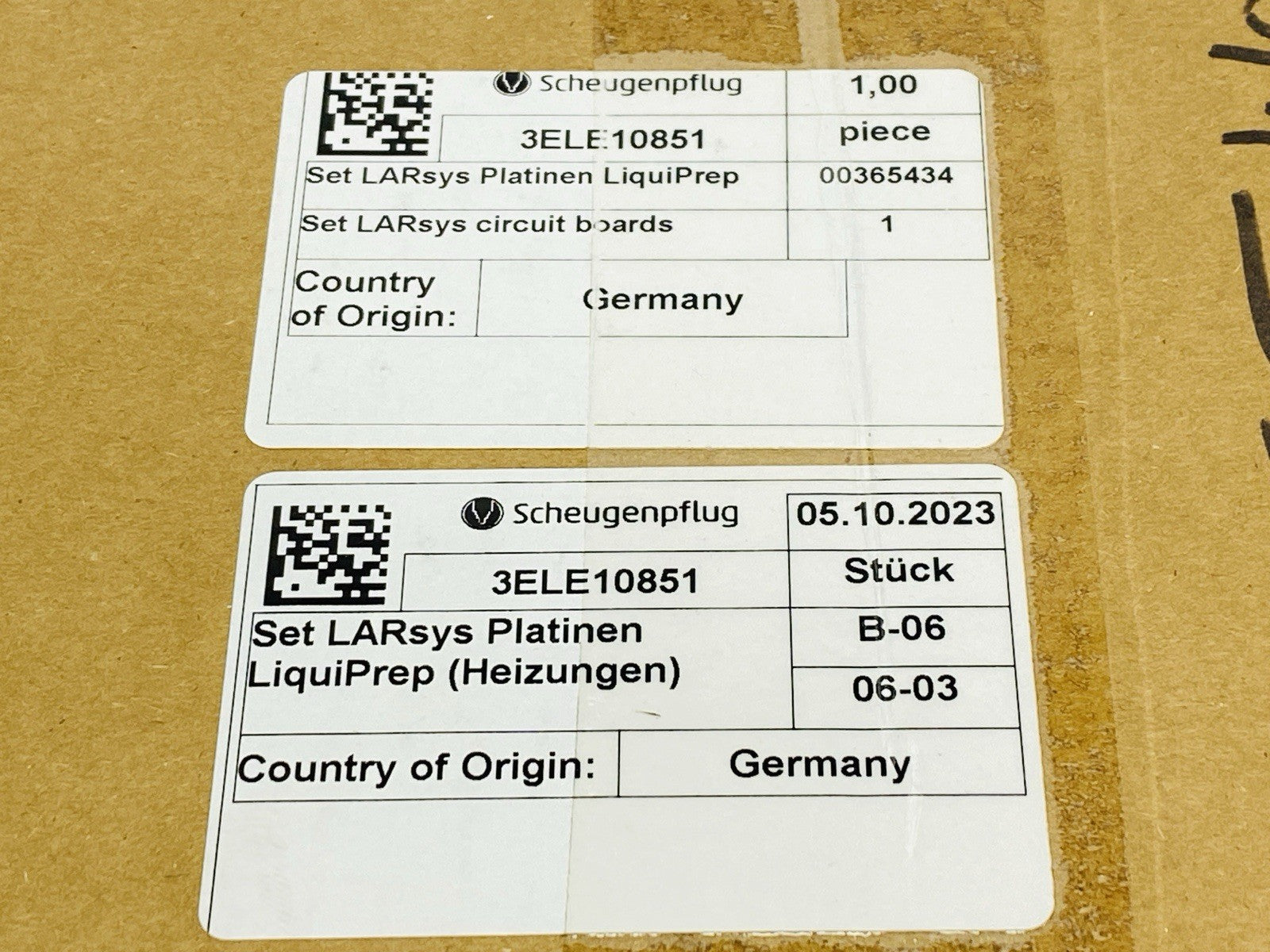 Scheugenpflug 3ELE10851 LARsys Circuit Board LiquiPrep - Maverick Industrial Sales