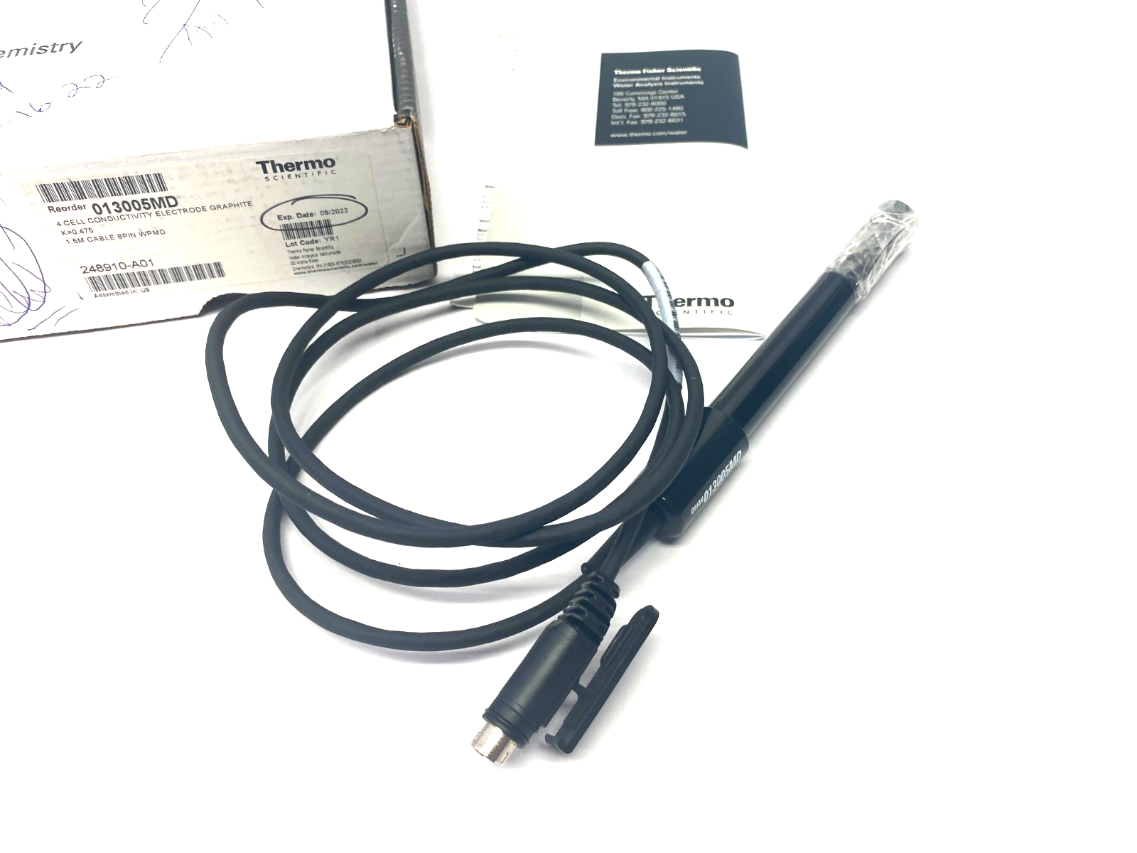Thermo Scientific 013005MD Orion DuraProbe Graphite 4-Cell Conductivity Probe - Maverick Industrial Sales