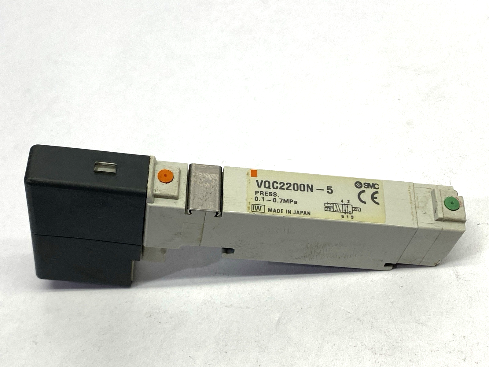 SMC VQC2200N-51 Pneumatic Double Solenoid Valve 5-Port - Maverick Industrial Sales
