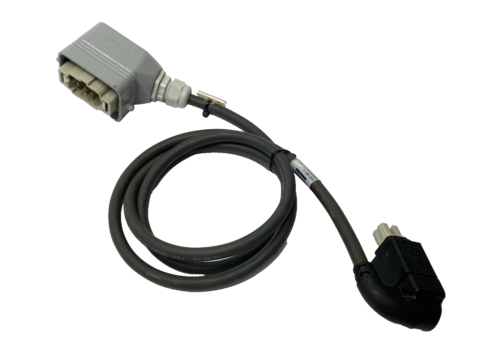Atlas Copco 4222 1801 02 Power Cable w/ ILME MHO 06 L20 Connector - Maverick Industrial Sales