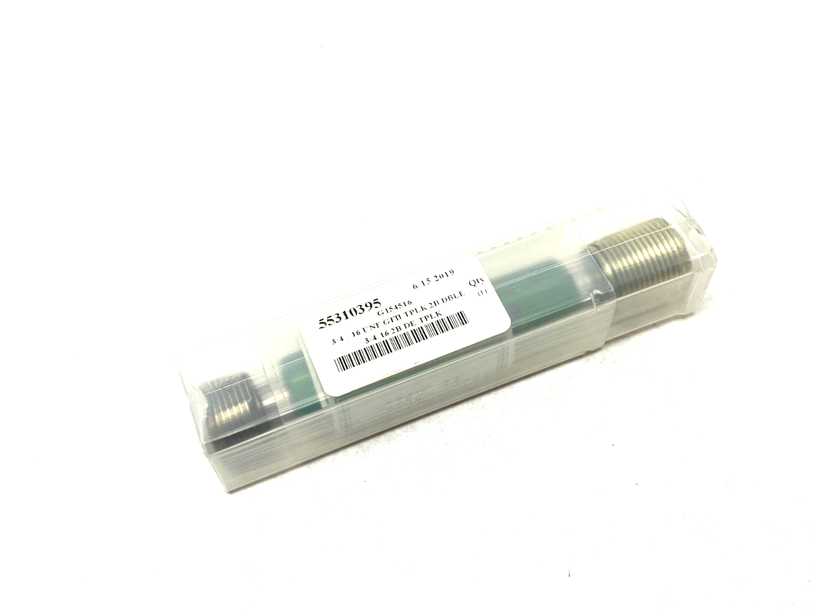 W0750162BS | GF Gage Plug Thread Gage: 3/4-16 Thread, 2B Class, Double End G/NG - New - Maverick Industrial Sales