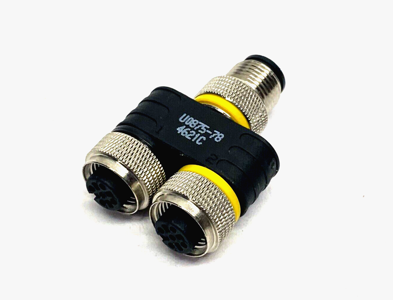 Turck YB2-FSM 4.5-2FKM 4.5 2 Branch M12 Splitter U0875-78 LOT OF 2 - Maverick Industrial Sales