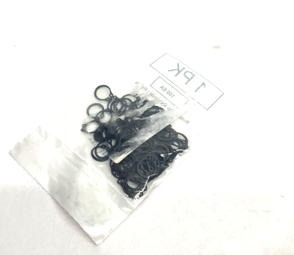 97633A170 External Retaining Ring for 3/8" OD, SH-37ST PA, 100-PACK - Maverick Industrial Sales