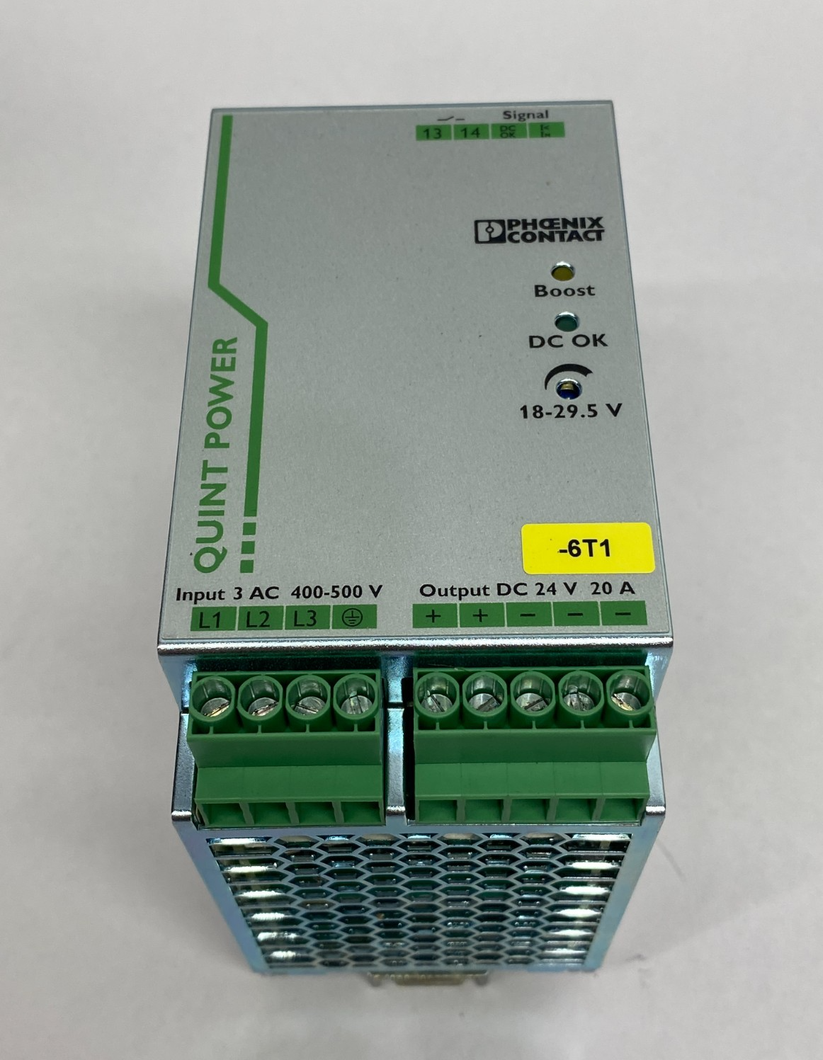 Phoenix Contact QUINT-PS/3AC/24DC/20 Primary-Switched Power Supply 2866792 - Maverick Industrial Sales
