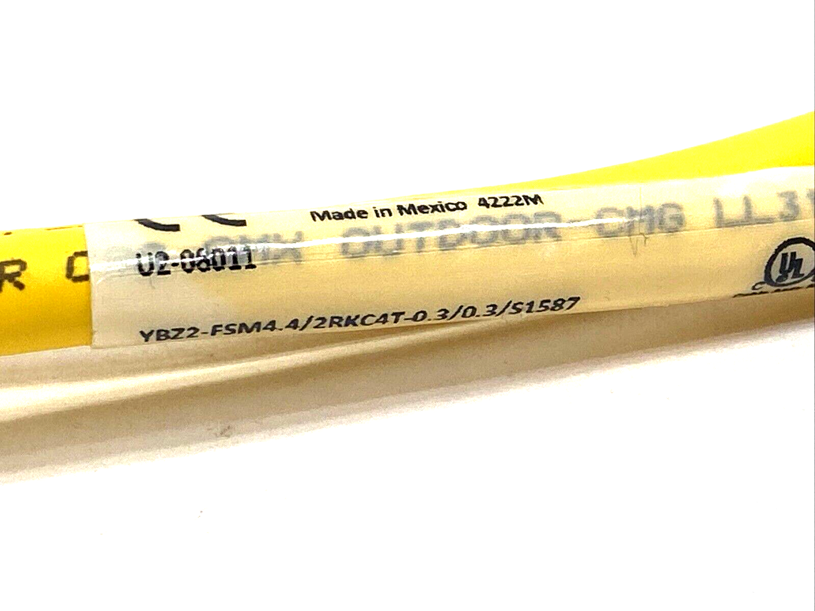 Turck YBZ2-FSM4.4/2RKC4T-0.3/0.3/S1587 Splitter Cable M12 4-Pin U2-08011 - Maverick Industrial Sales