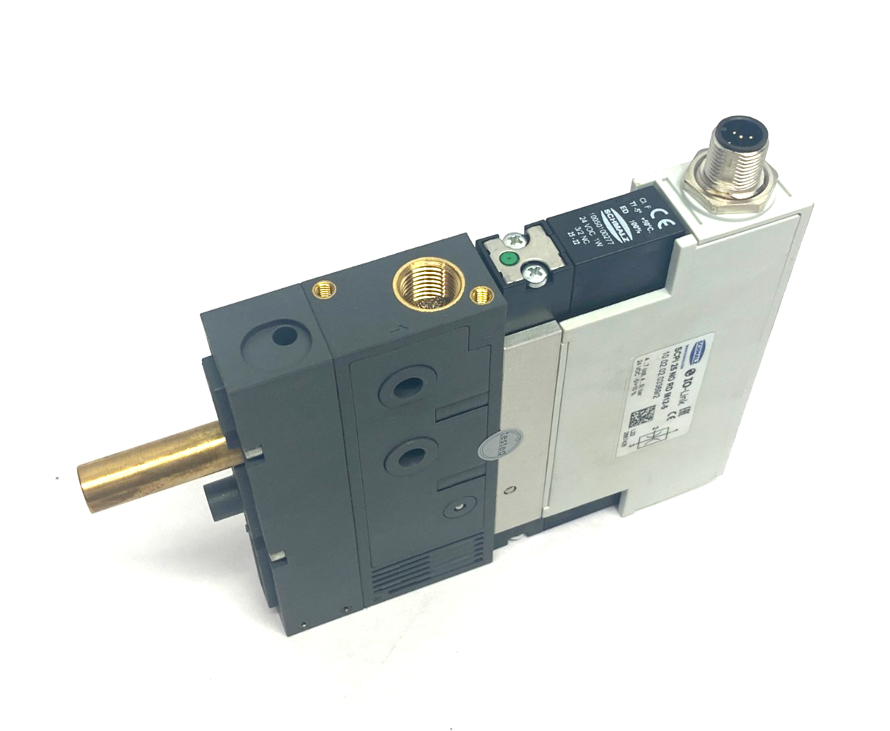 Schmalz SCPi 25 NO RD M12-5 Vacuum Generator 10.02.02.03369/2 MISSING REAR HOUSE - Maverick Industrial Sales