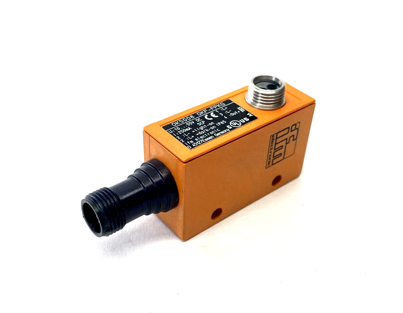 ifm OK5008 Fiber Optic Amplifier OKF-FPKG/US-100-DPF - Maverick Industrial Sales