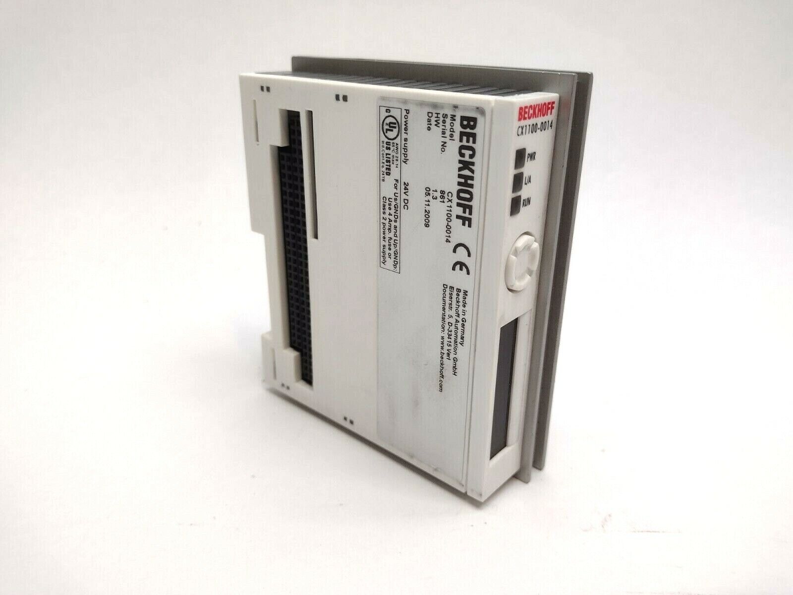 Beckhoff CX1100-0014 Power Supply Unit and I/O Interface Module - Maverick Industrial Sales