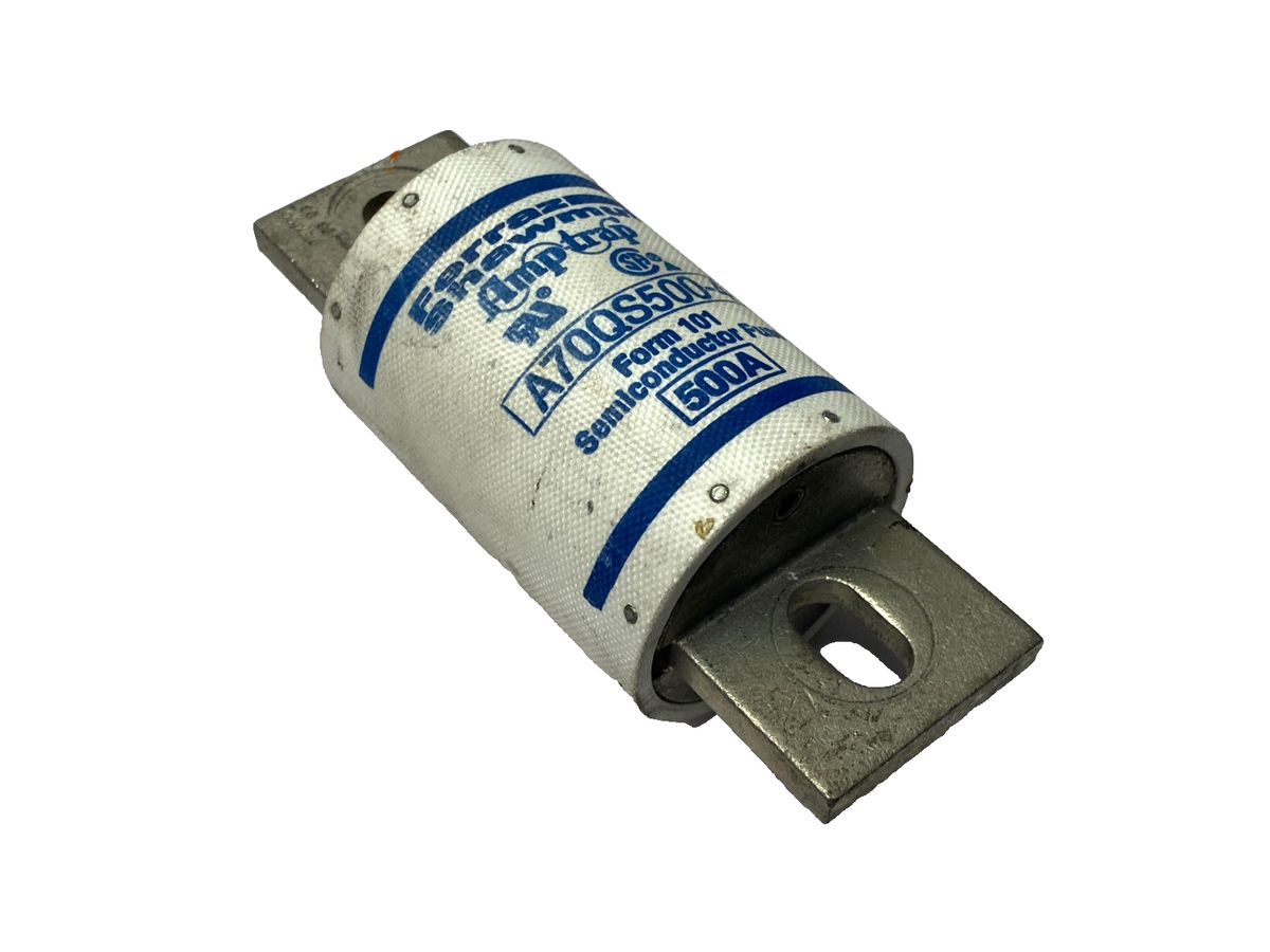Mersen Ferraz Shawmut A70QS500-4 Amp-Trap High Speed Fuse 700V 500A - Maverick Industrial Sales