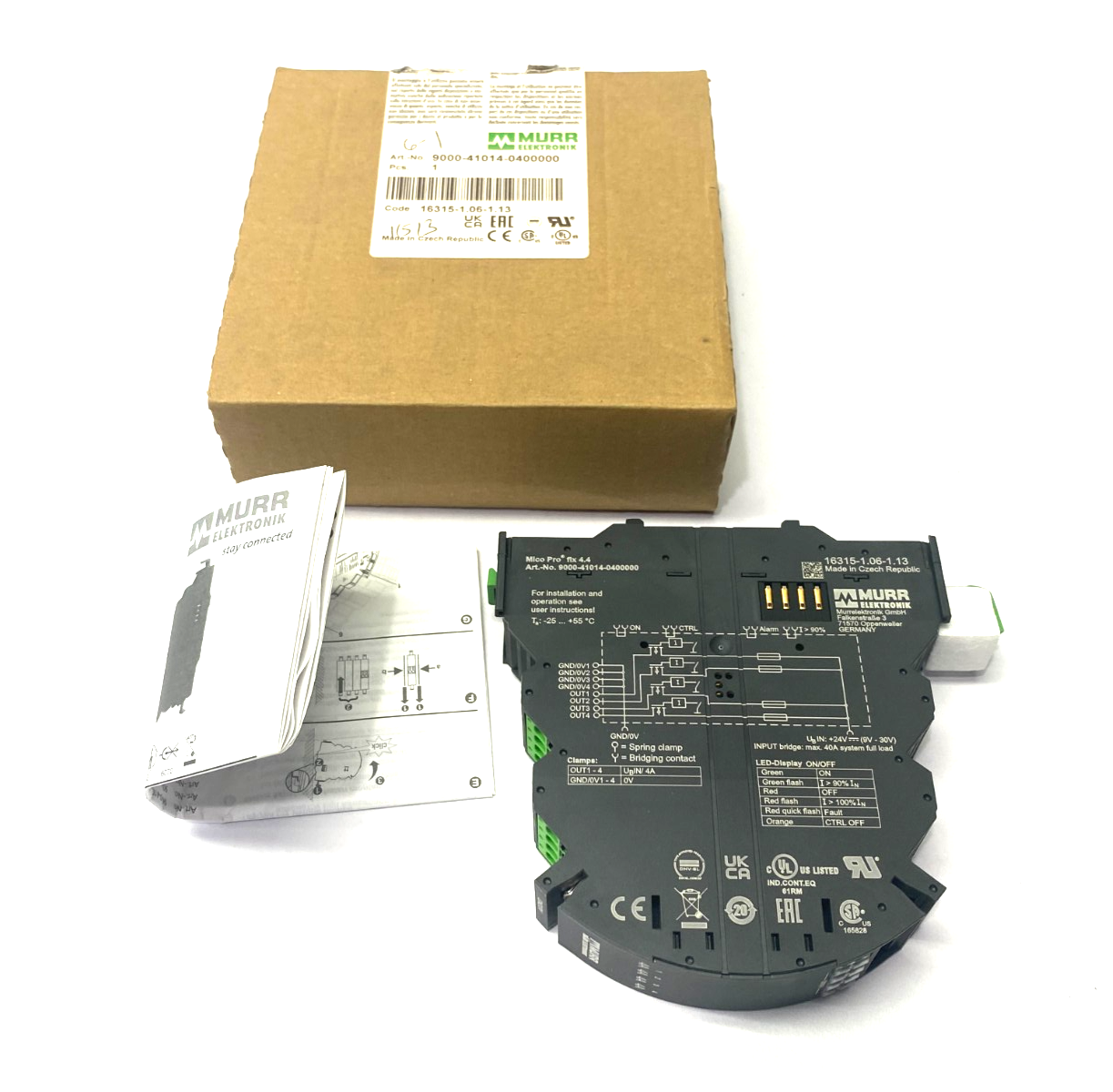 Murrelektronik 9000-41014-0400000 Mico Pro Electronic Circuit Protector 4-Chan - Maverick Industrial Sales