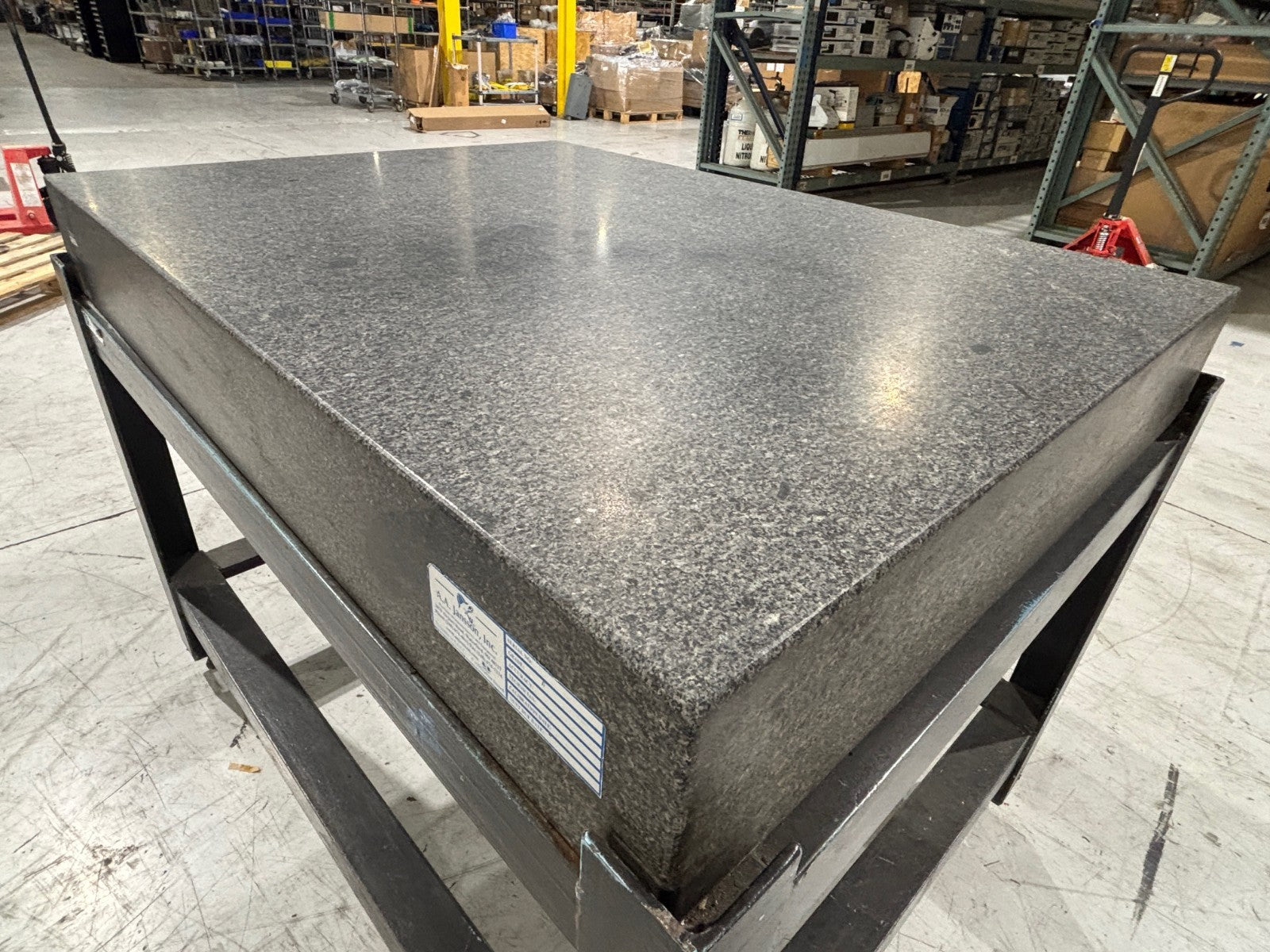Continental Granite Corp 36x48x6-0 Inspection Table, Grade B, .0008, Class 1 - Maverick Industrial Sales