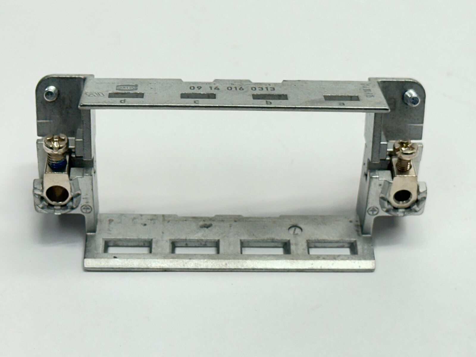 Harting 09140160313 Han Modular Frame 16 Housing 4 Module A-D - Maverick Industrial Sales