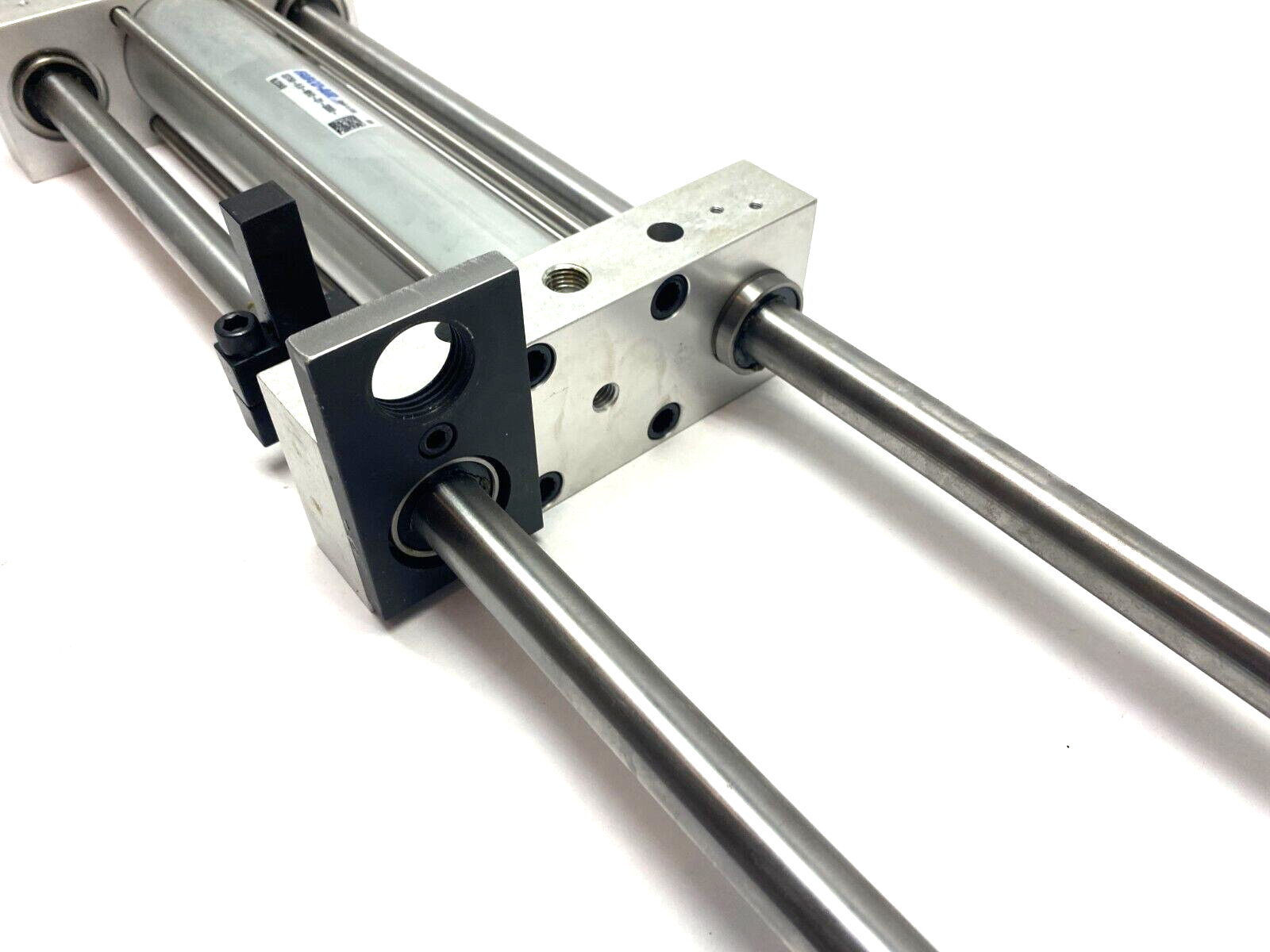 Fabco-Air EZ750-9.0-MH2-D1-S000-BL03AB Pneumatic Linear Guided Actuator Slide - Maverick Industrial Sales