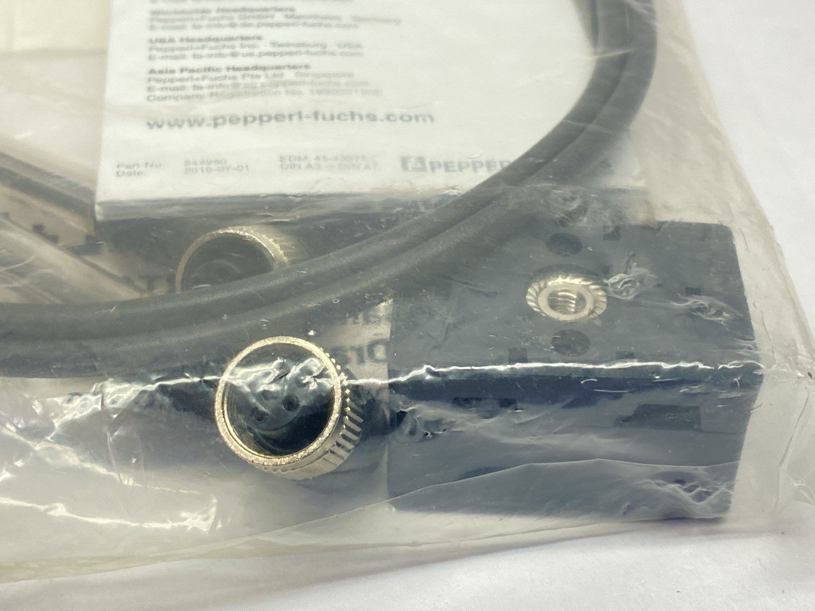 VBA-2A-G10-E2L-1M-2V1-W | Pepperl+Fuchs AS-Interface Actuator Module 244950 - New - Maverick Industrial Sales