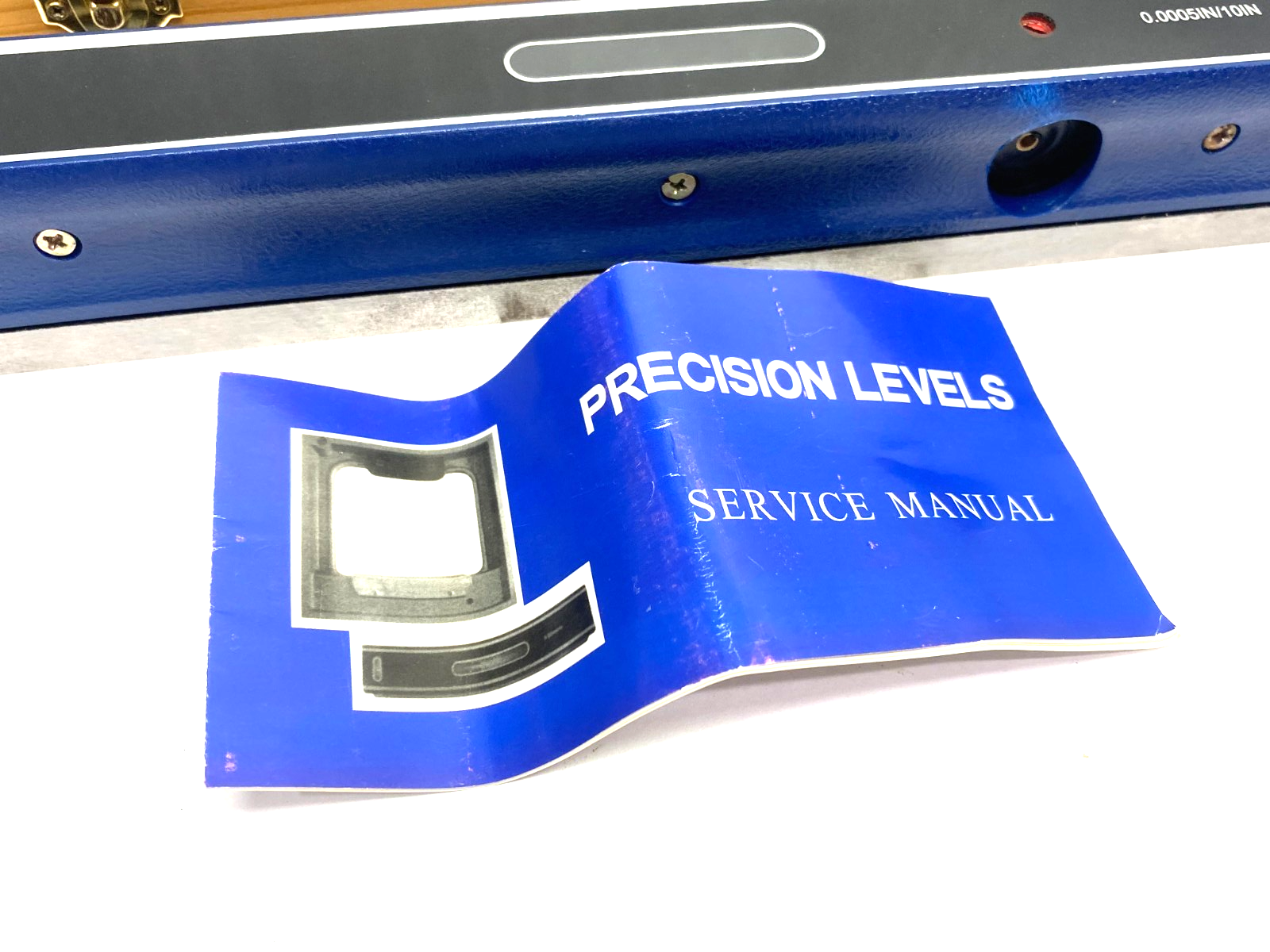 12" Precision Master Level, Bar Level, 0.0005"/10" Accuracy - Open box - Maverick Industrial Sales