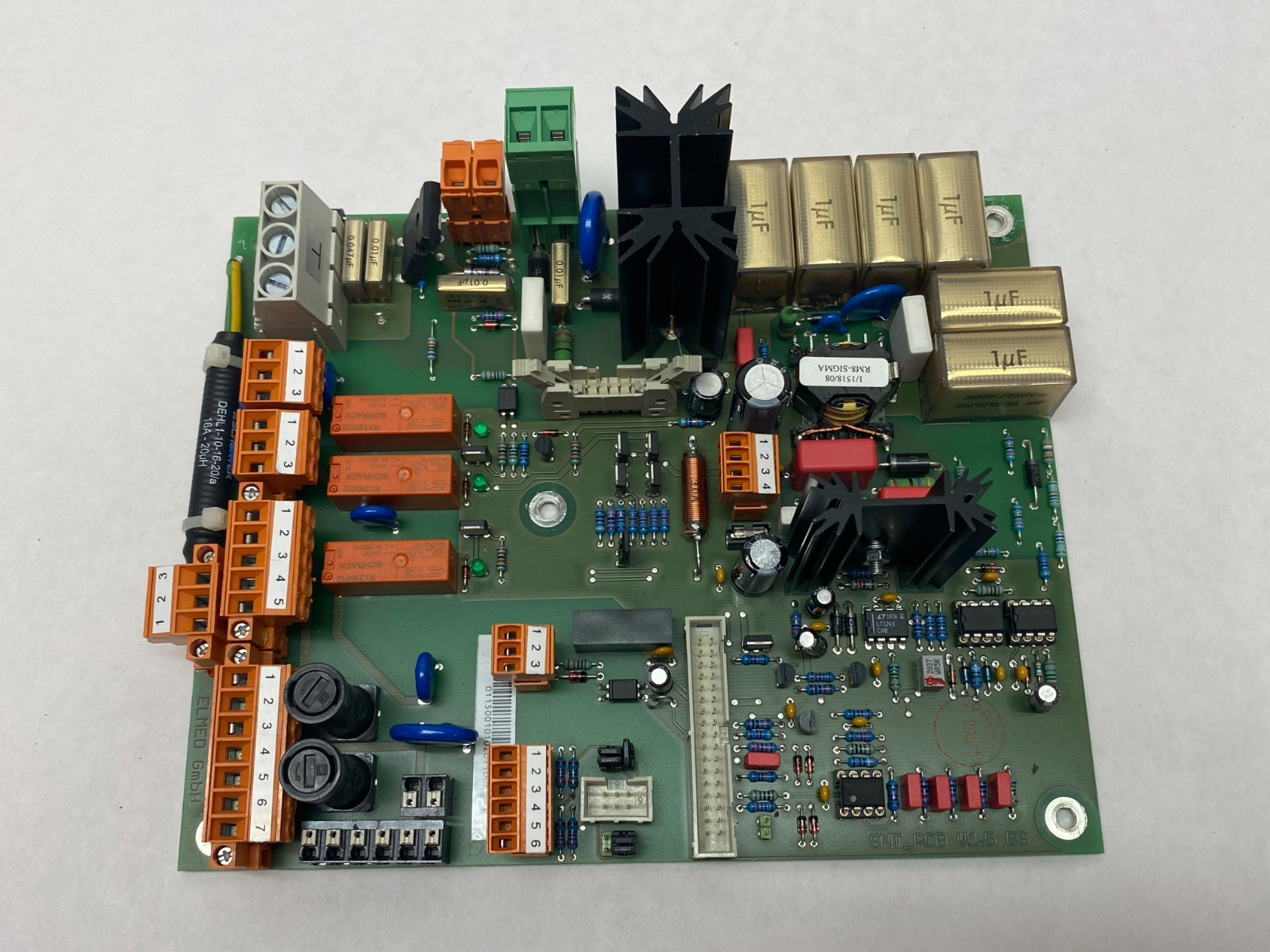 0115001010 | ELMED ISOTEST Holiday Detector Control Board SNT_PCB - Used - Maverick Industrial Sales