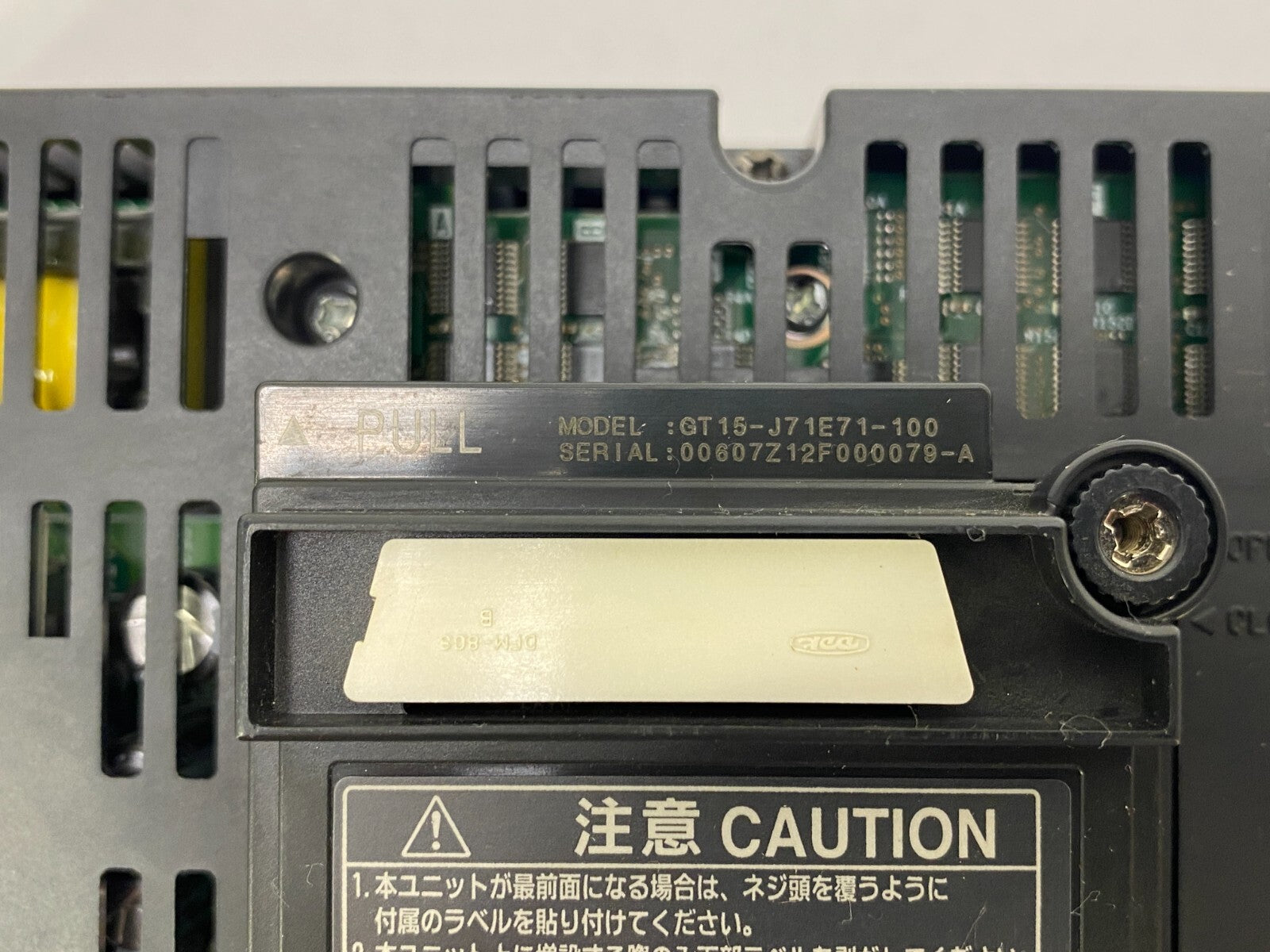 GT1562-VNBD | Mitsubishi Graphic Operation Terminal GOT1000 24VDC - Used - Maverick Industrial Sales