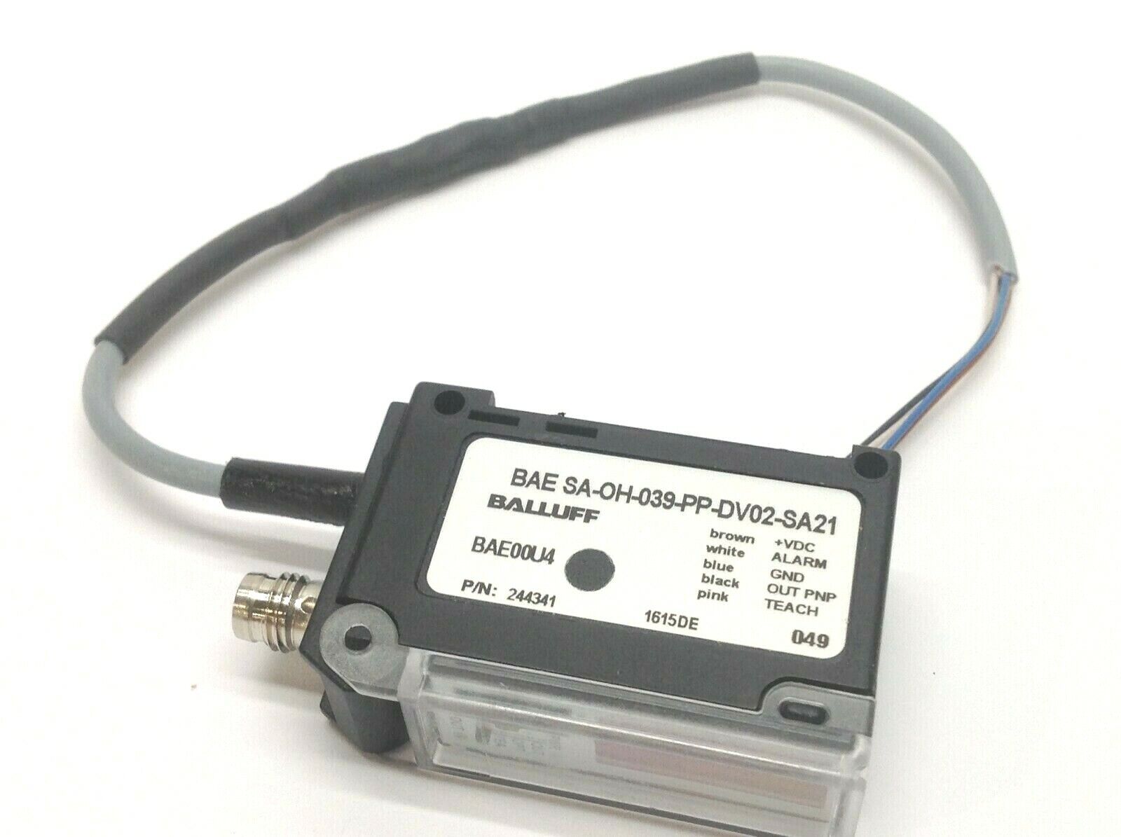 Balluff BAE SA-OH-039-PP-DV02-SA21 MICROmote Amplifier BAE00U4 244341 - Maverick Industrial Sales