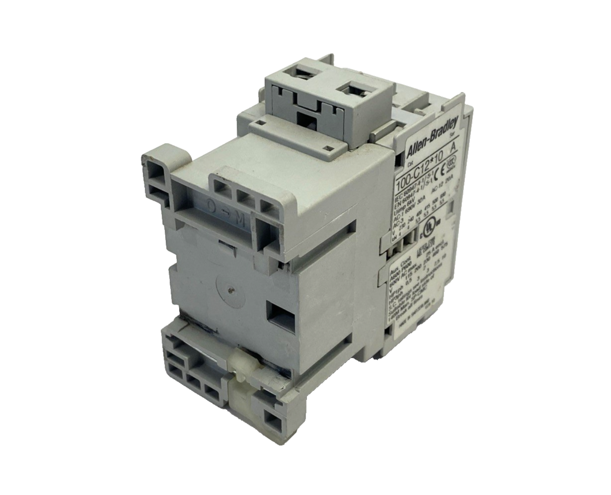 100-C12A10 | Allen Bradley Ser. A IEC Contactor, 120V 60Hz - For parts or not working - Maverick Industrial Sales