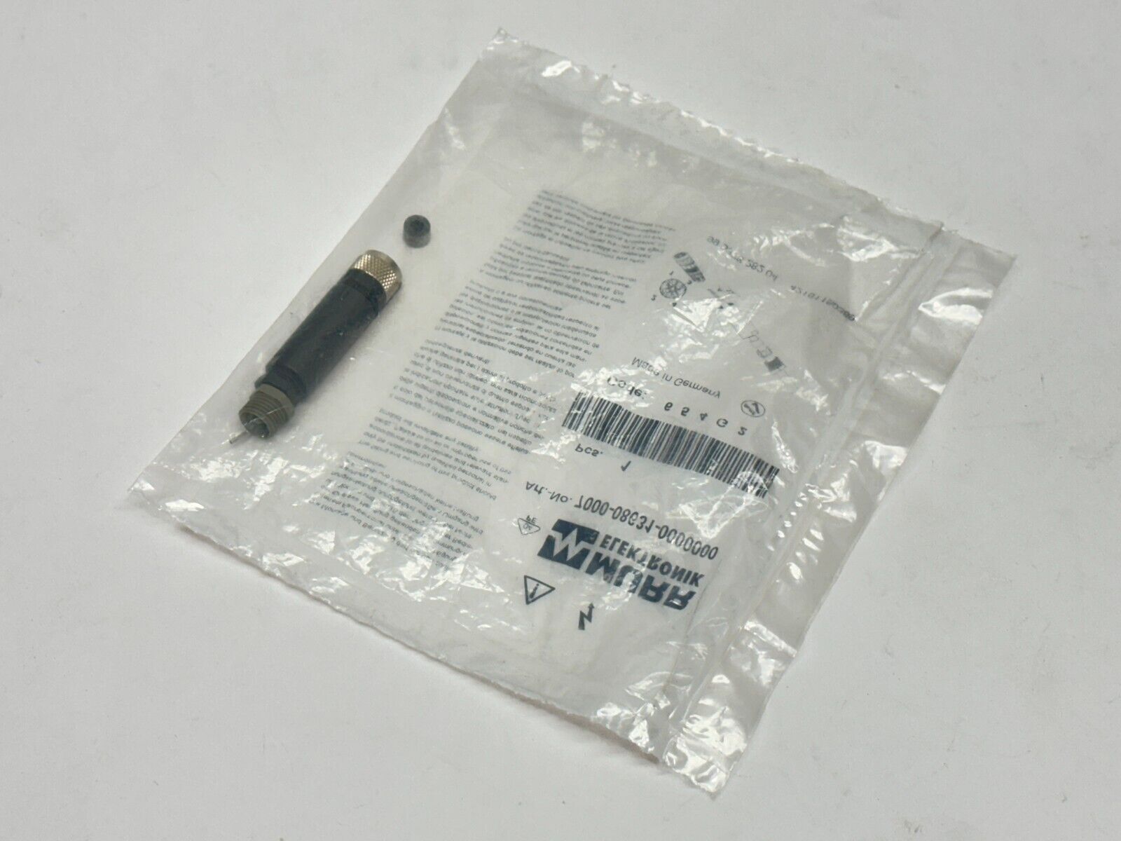 Mencom MDC-5FP-FW11 Field Wireable Connector Female M12 Straight 5-Pin - Maverick Industrial Sales