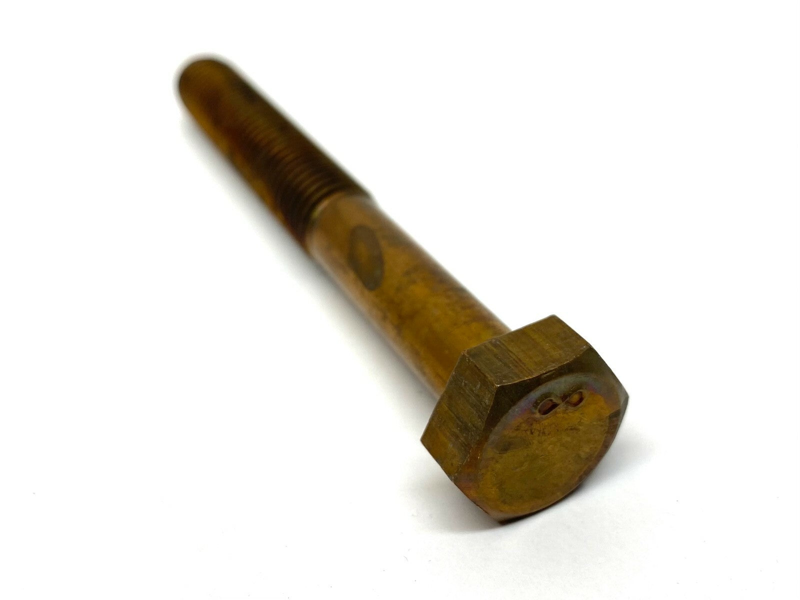 Hex Head Machine Bolt Bronze Silicon 1/2"-13 UNC x 4" LOT OF 10 - Maverick Industrial Sales