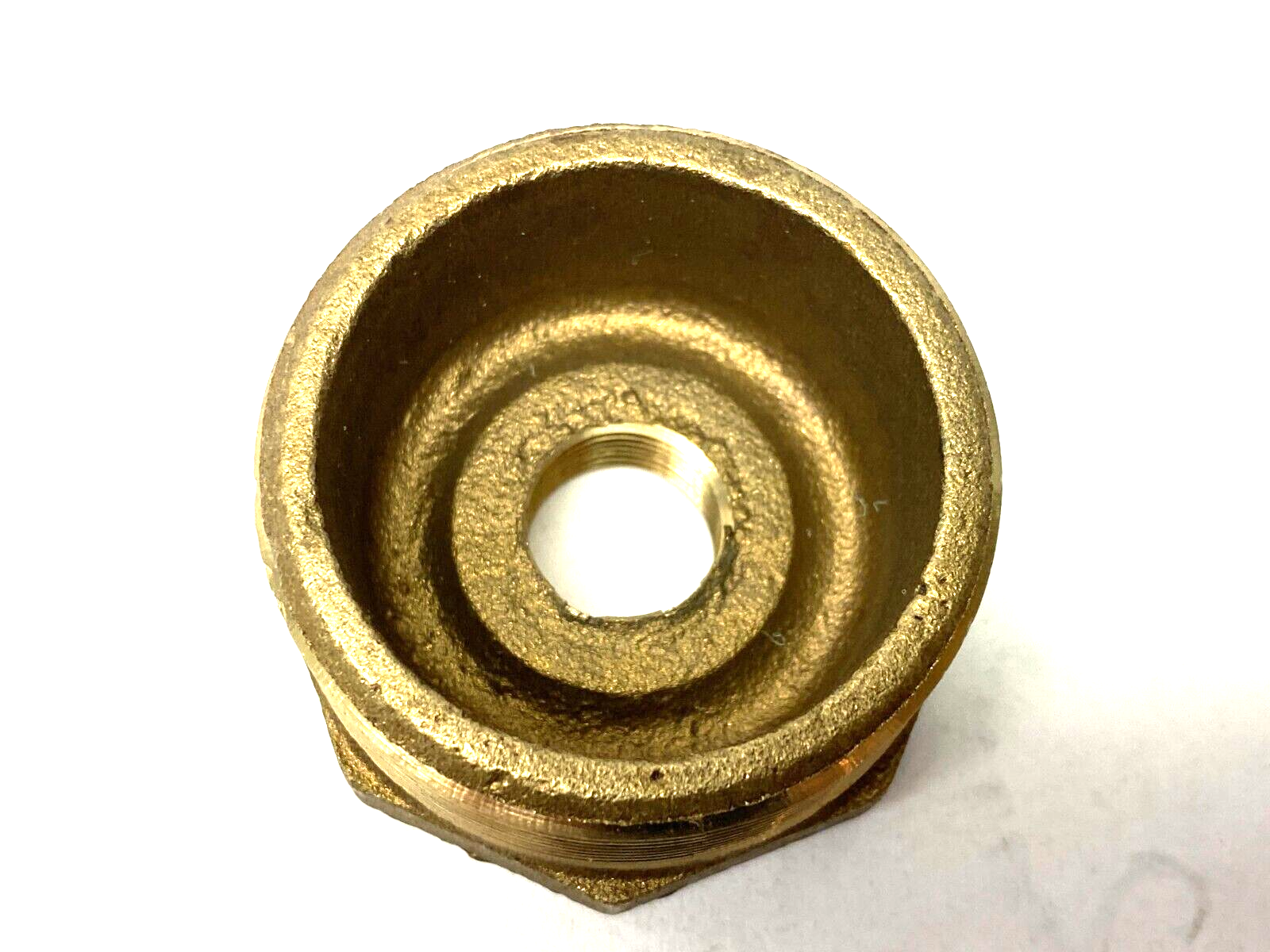 Brass Reducer Fitting 2" Male NPT to 1/2" Female NPT - Maverick Industrial Sales
