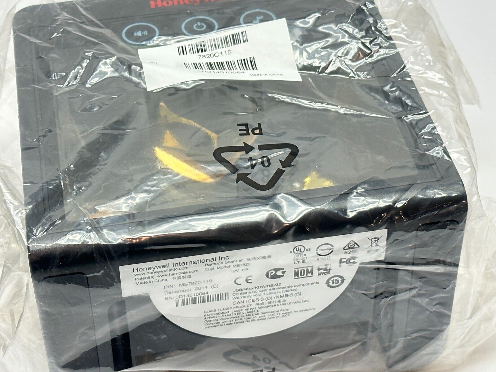 Honeywell MK7820-00B47 Metrologic Barcode Scanner Kit - Maverick Industrial Sales