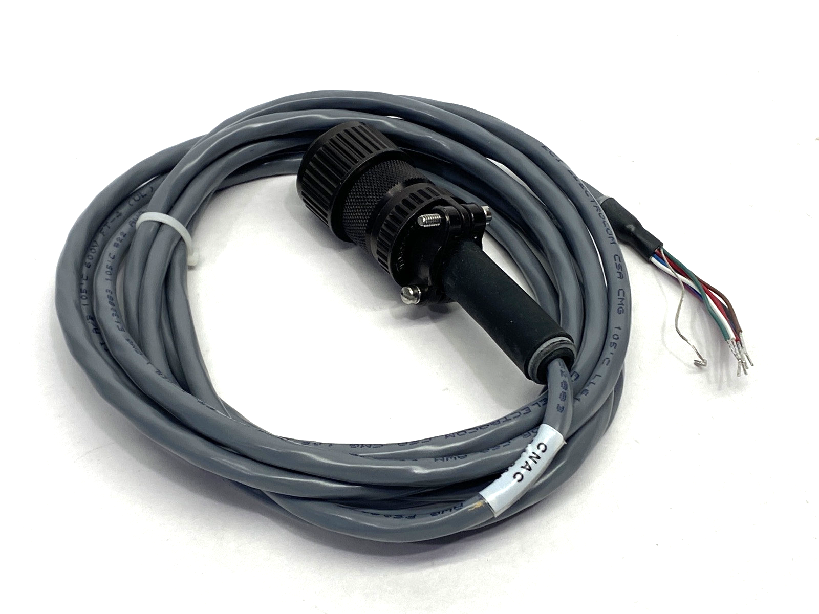Baumer CNAC 29H3050 Mil-Spec Mating Connector 10-Pin Single-Ended Cordset - Maverick Industrial Sales