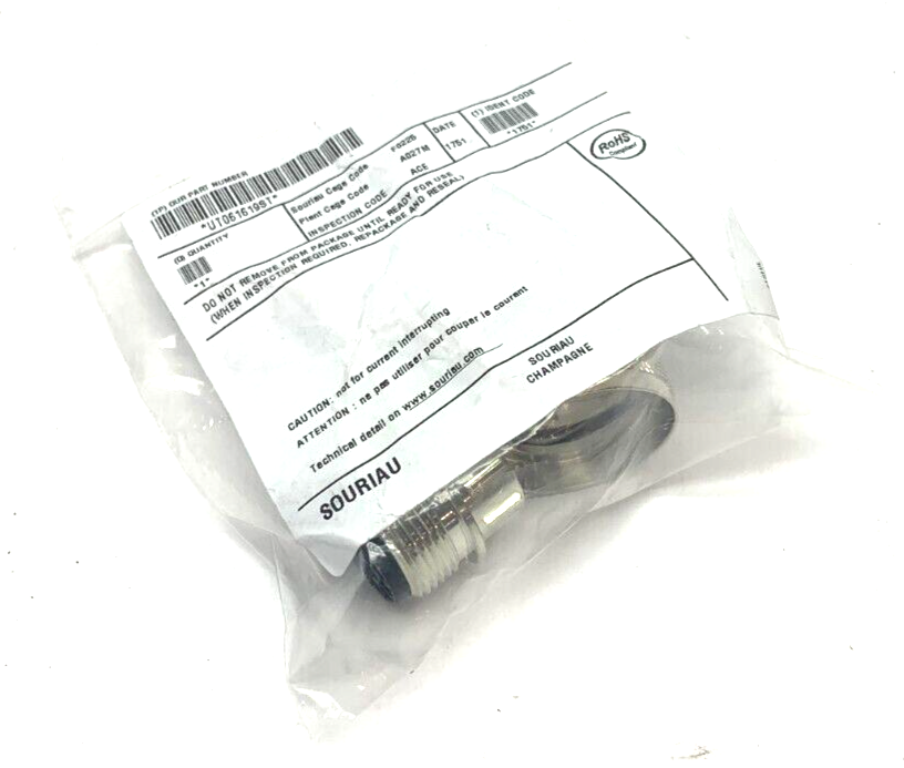 Souriau UT061619ST Circular Connection Plug Housing - Maverick Industrial Sales