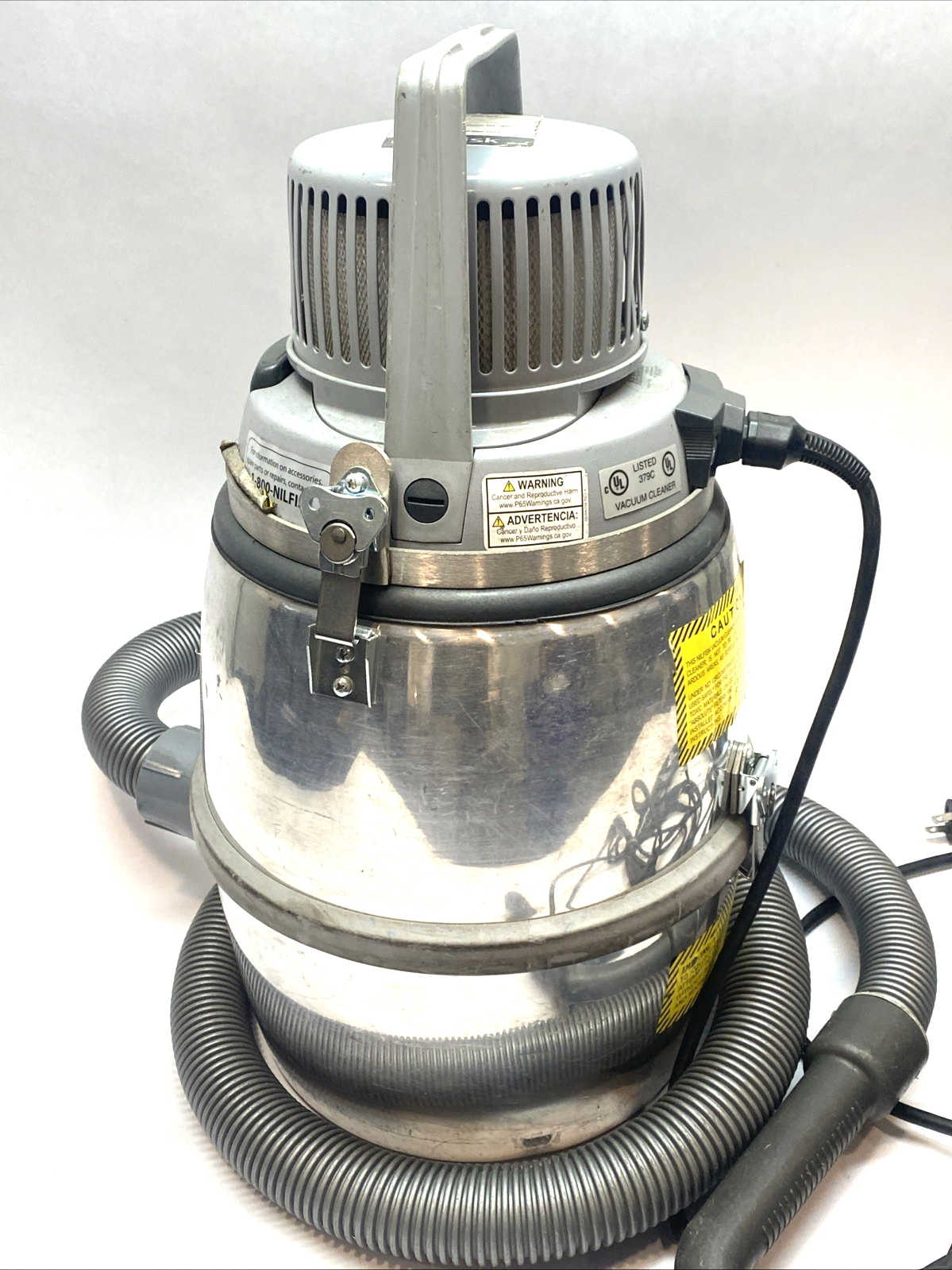 Nilfisk GMPJ 115 Industrial Vacuum 110/120V 1100W - Maverick Industrial Sales
