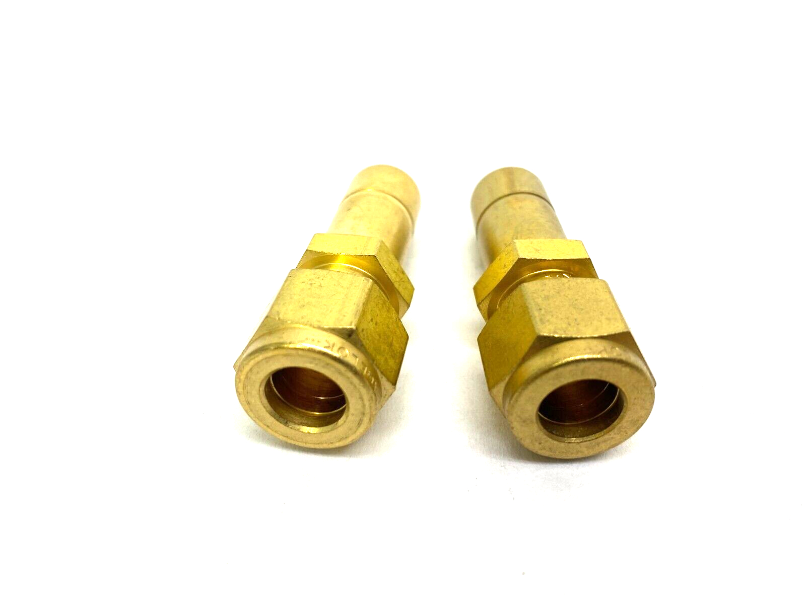 Swagelok B-600-R-8 Brass Tube Reducer Fitting 3/8" Compression to 1/2" LOT OF 2 - Maverick Industrial Sales