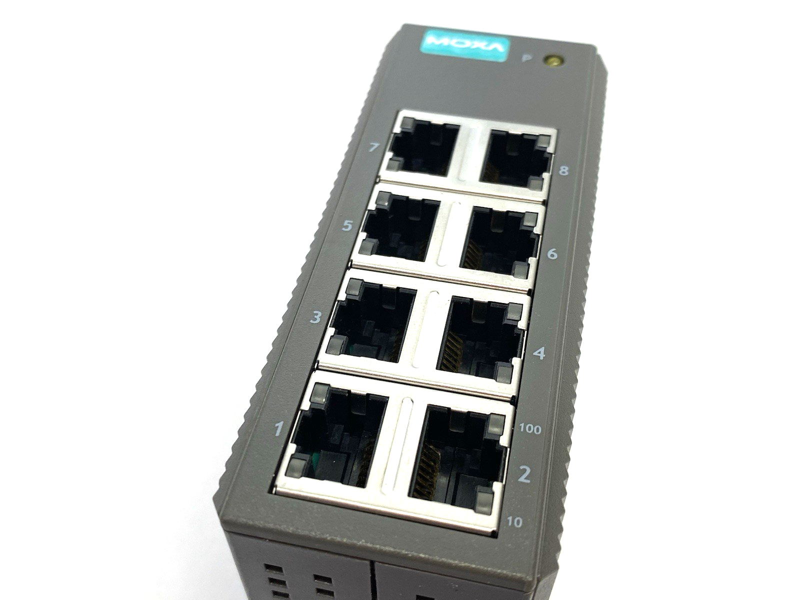 EDS-208 | Moxa Entry-Level Unmanaged Ethernet Switch 8-Port NO TERMINAL CONN. - Used - Maverick Industrial Sales