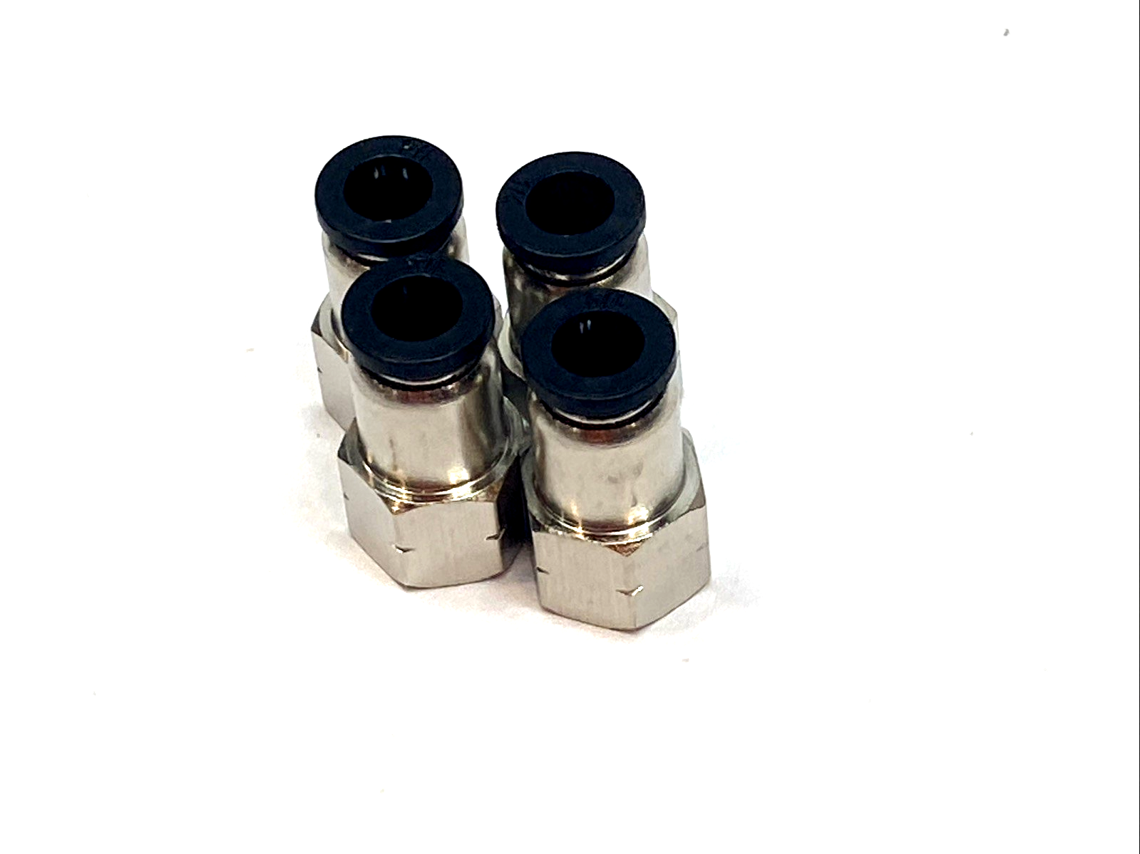 Festo 183741 Push To Connect 1/4" OD X 1/8" LOT OF 4 - Maverick Industrial Sales