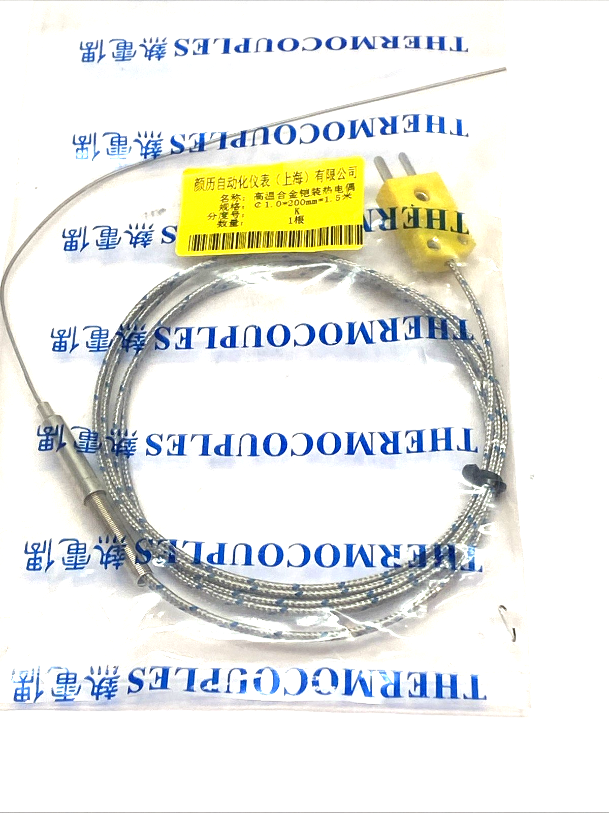 Thermocouple Wire K Type Bendable Temperature Sensor - Maverick Industrial Sales